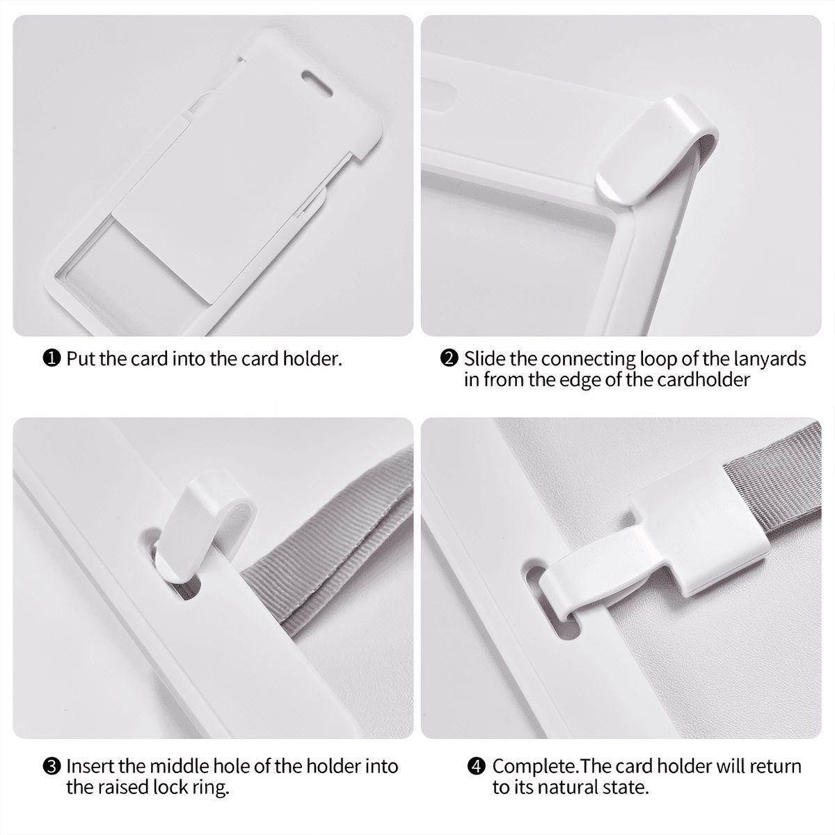 縦型IDカードホルダー