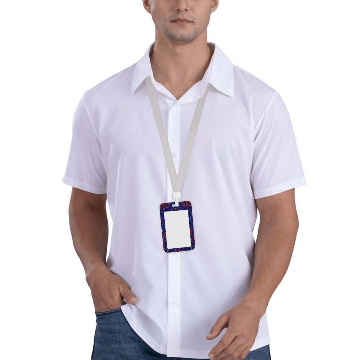 縦型IDカードホルダー