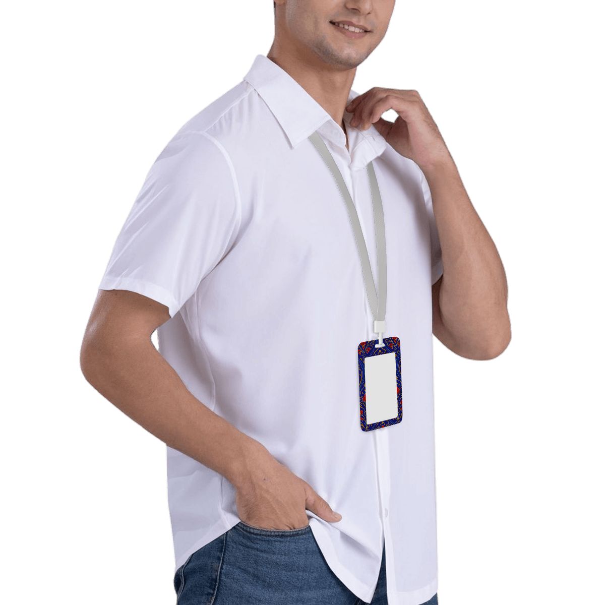 縦型IDカードホルダー