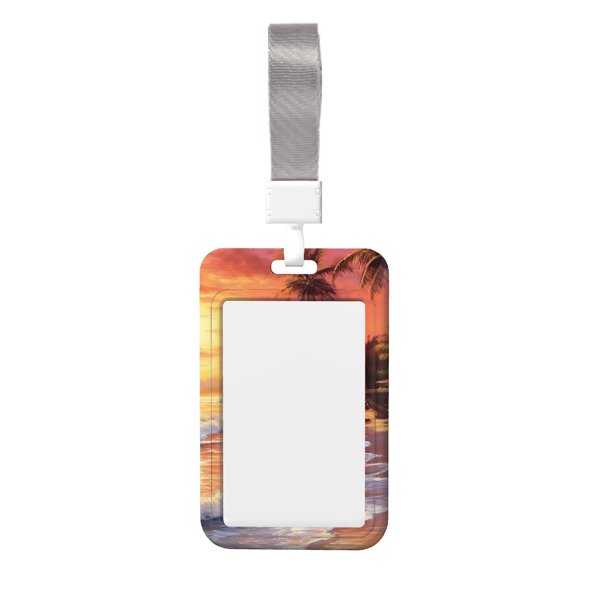 Vertical ID Badge Holder(Single-Sided Design)