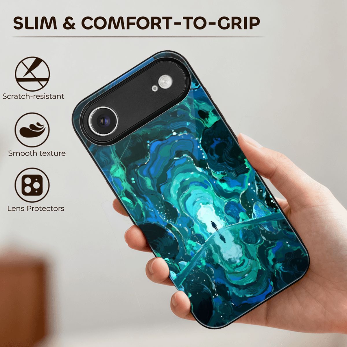 iPhone 17 Air Glass Phone Case