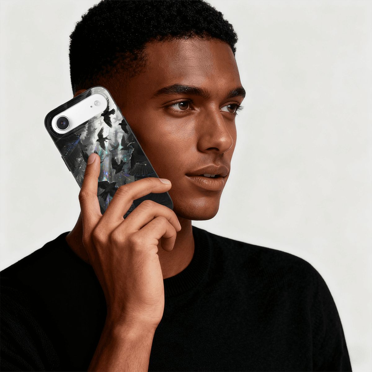 iPhone 17 Air TPU Black Phone Case