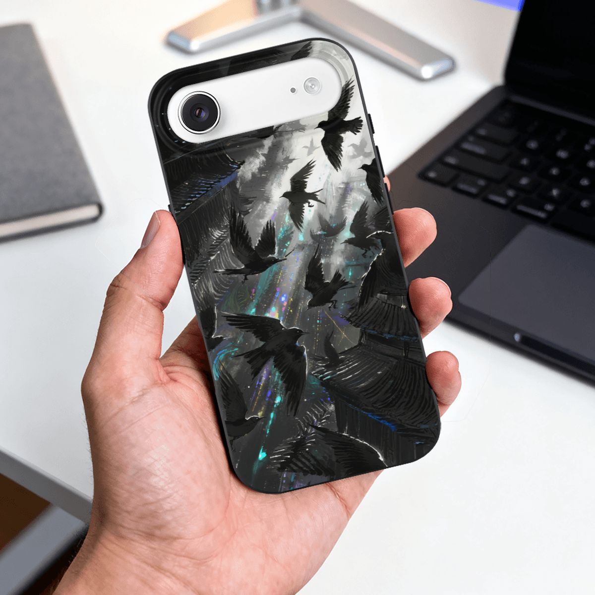 iPhone 17 Air TPU Black Phone Case