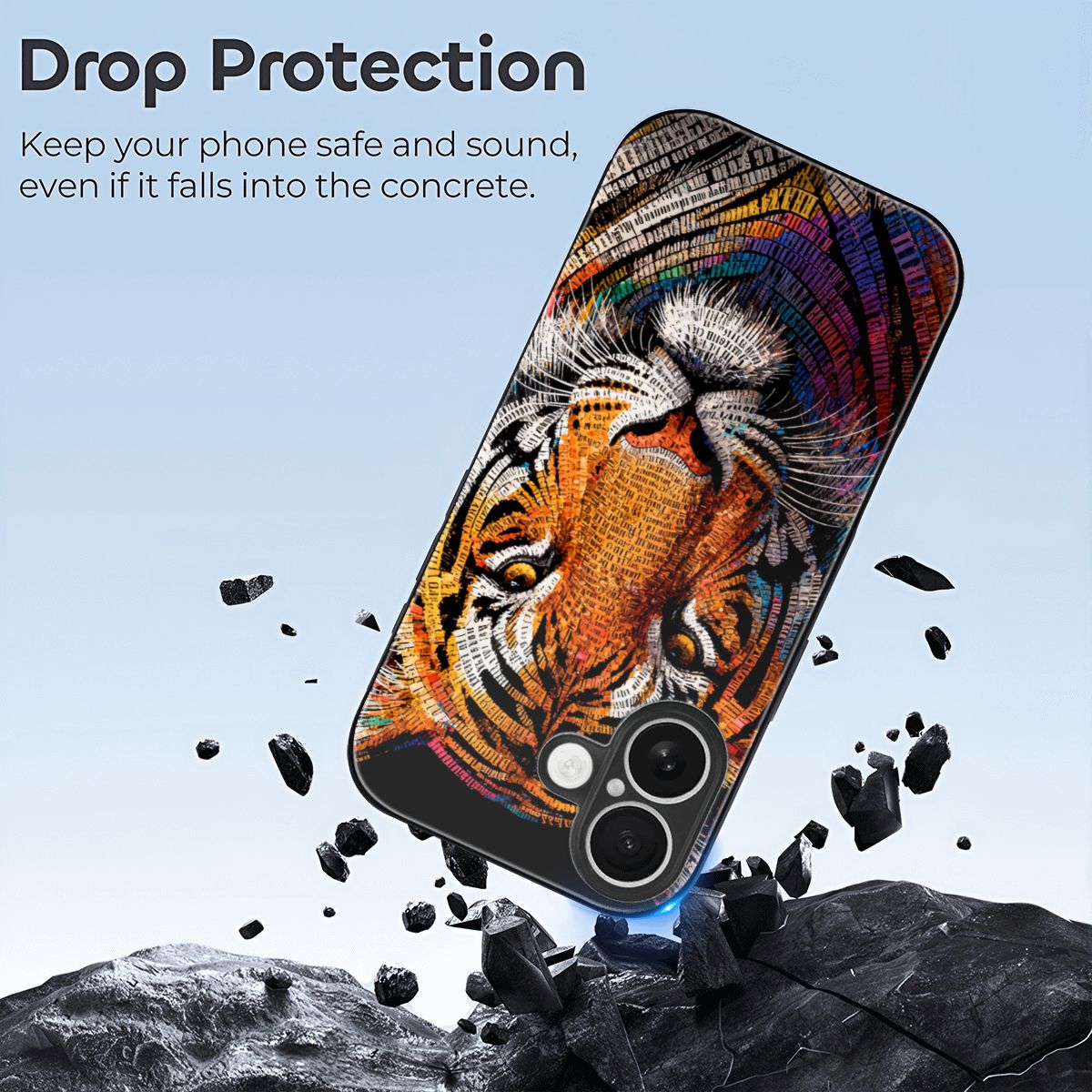 iPhone 17 ガラス携帯ケース