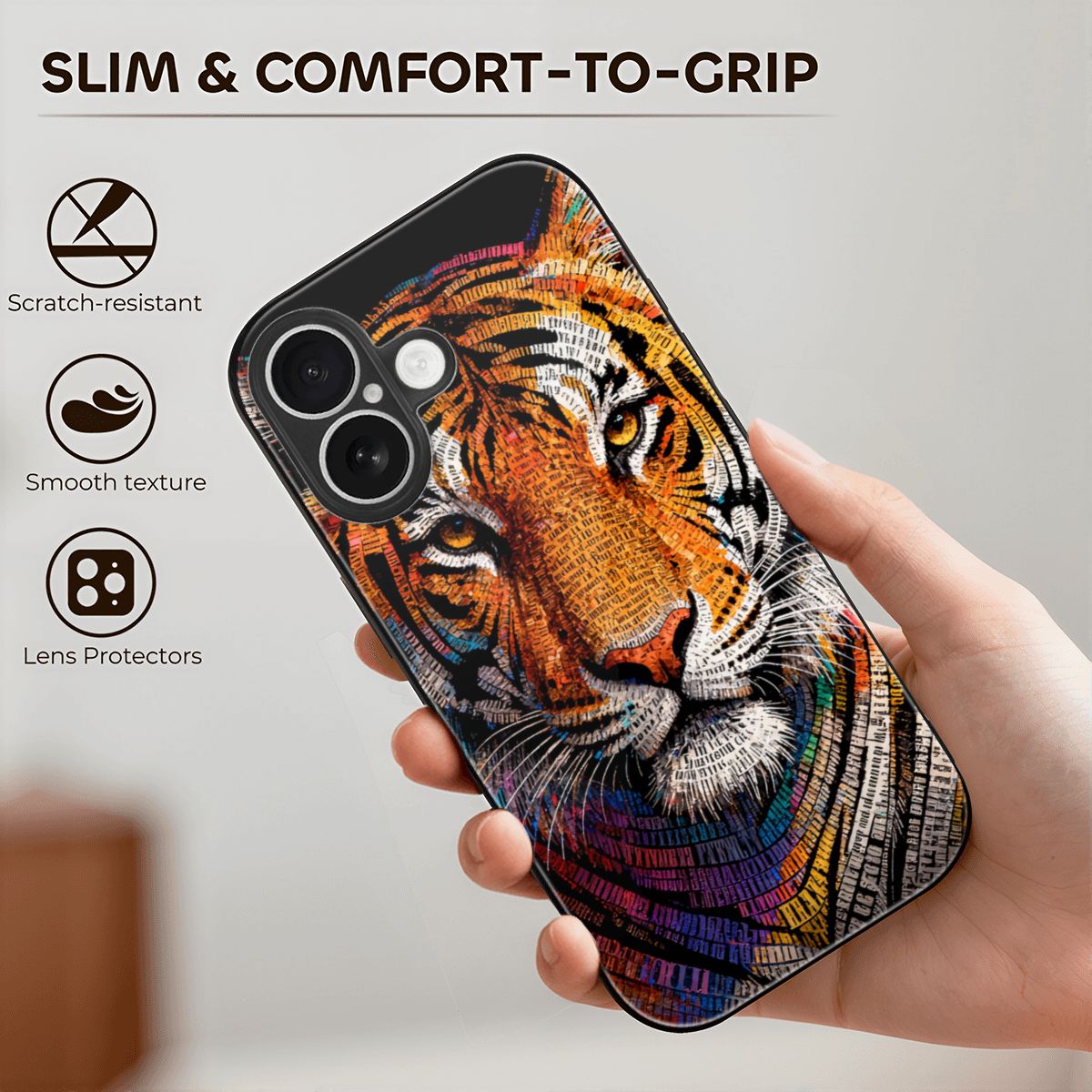 iPhone 17 ガラス携帯ケース