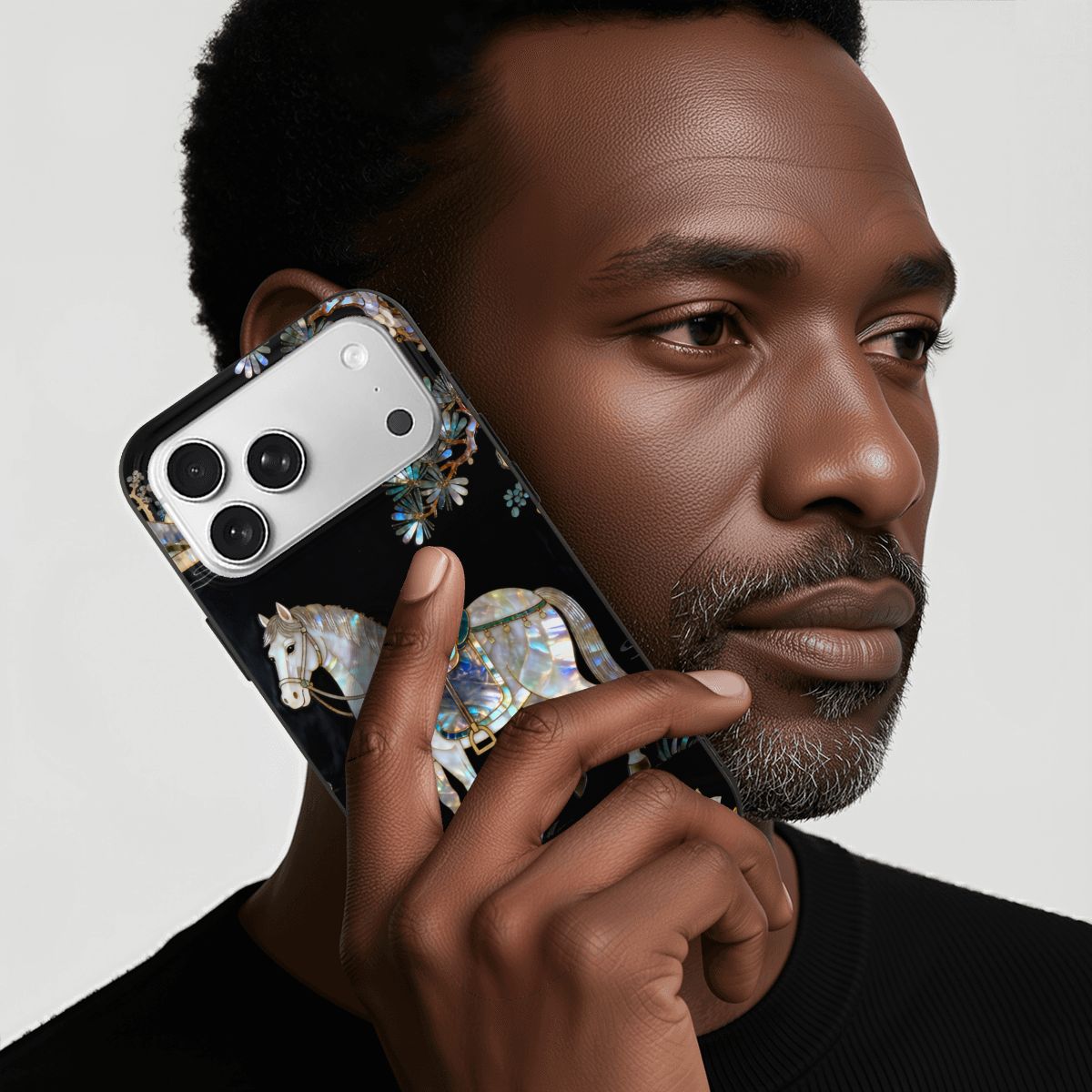 iPhone 17 Pro Max TPU Black Phone Case