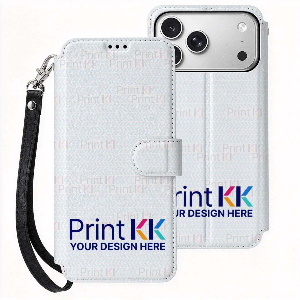 iPhone 18 Pro Max フリップレザーウォレットケース