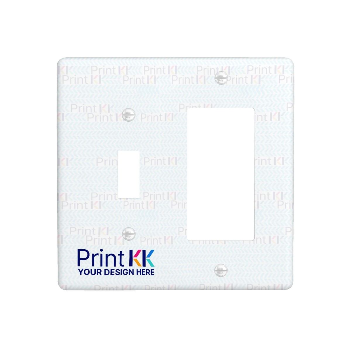 Jumbo 2 Gang Wall Plate