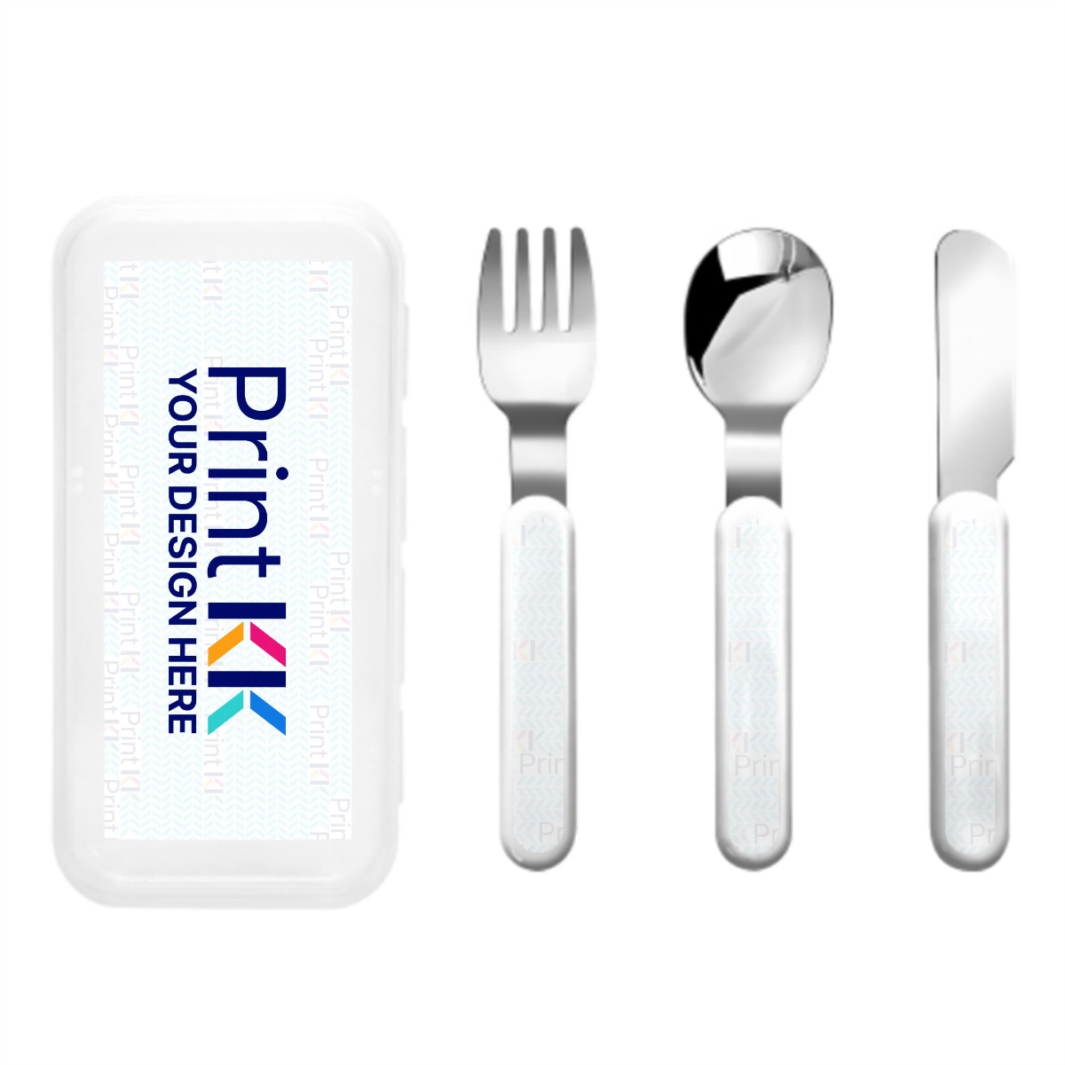 Kids Cutlery Set Straight Handle