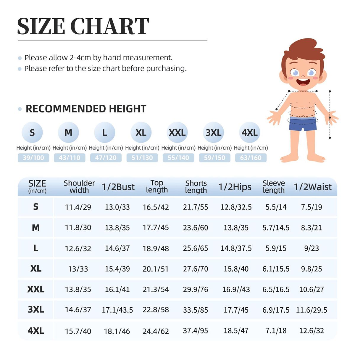 Ensemble de pyjama à manches courtes et pantalon long pour enfants