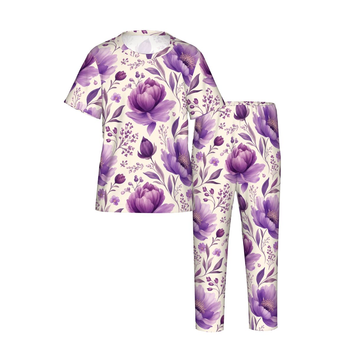Ensemble de pyjama à manches courtes et pantalon long pour enfants