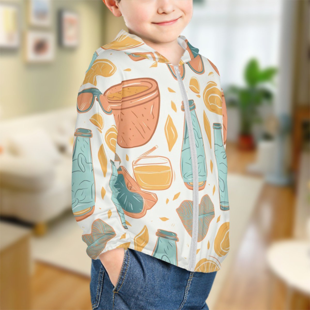 Sun Protection Hoodie for Kids