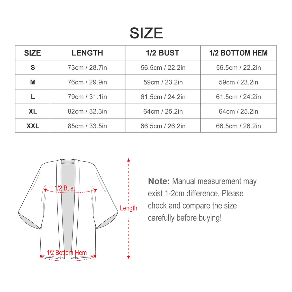 Men's Kimono Cardigan