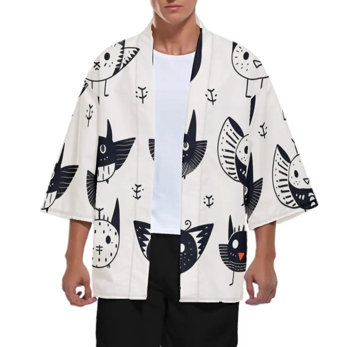 Men's Kimono Cardigan