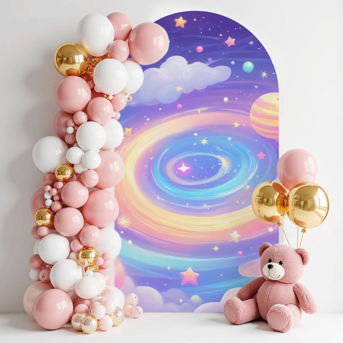 Large Arched Background Cover