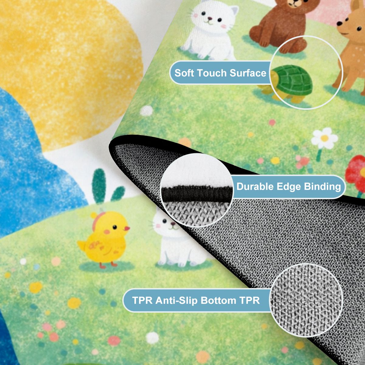 Groot vloerkleed tapijt (3:2)