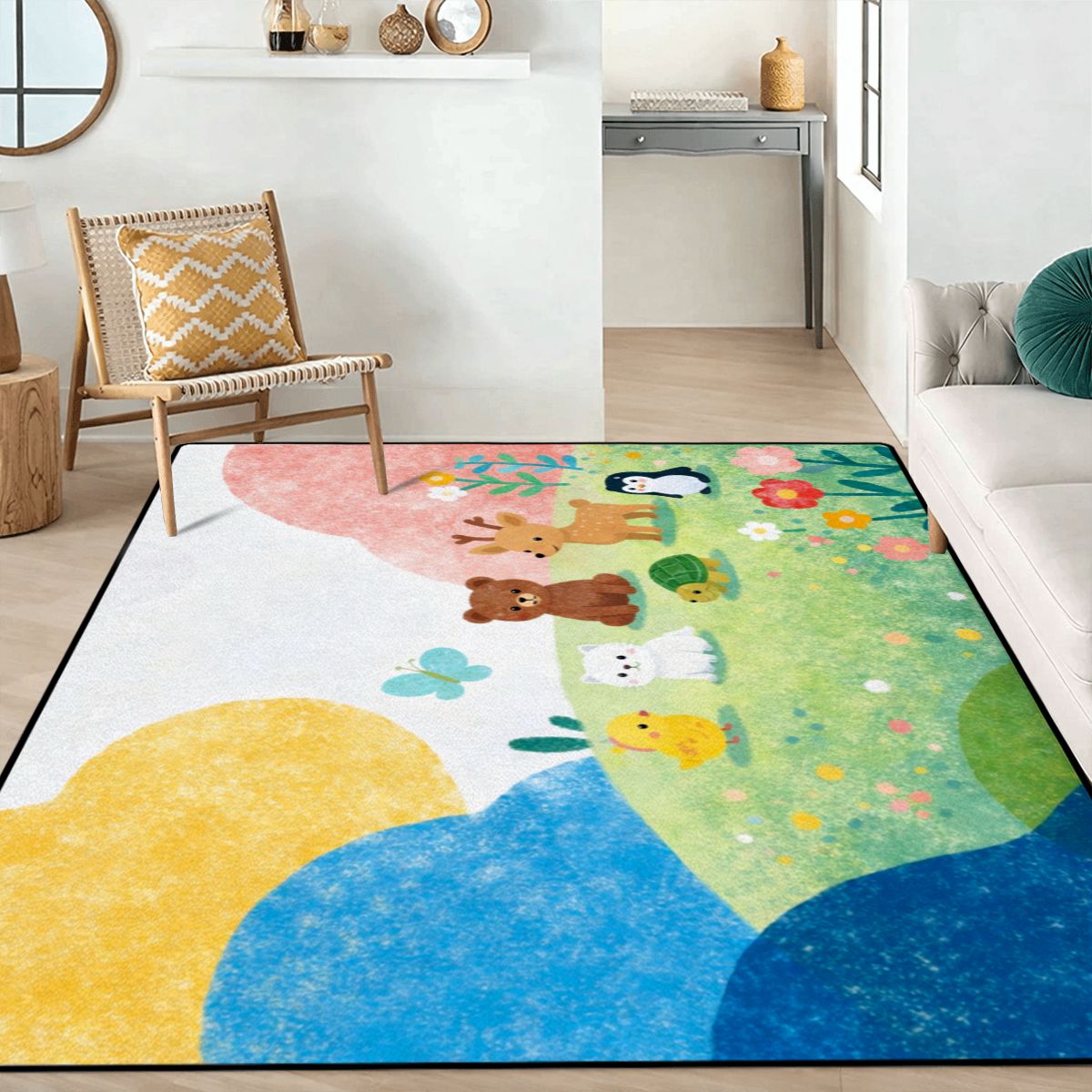 Groot vloerkleed tapijt (3:2)