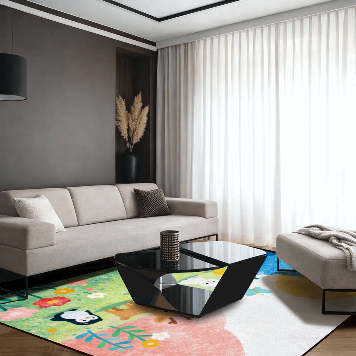 Groot vloerkleed tapijt (3:2)