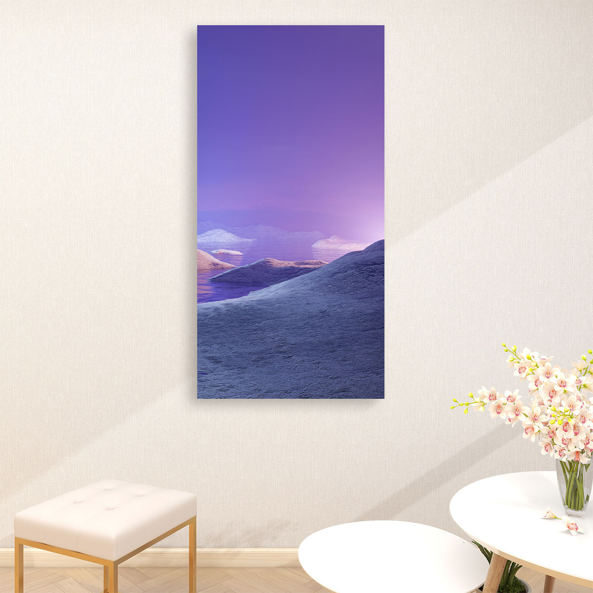 Large Framed Canvas Print