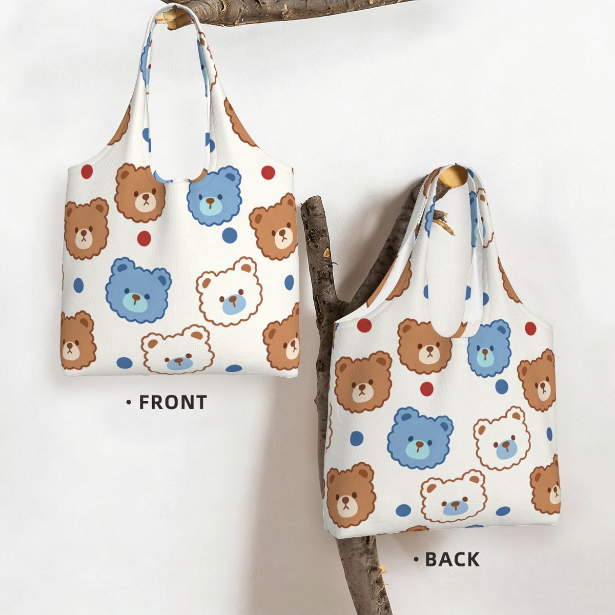 Grands sacs cabas en toile