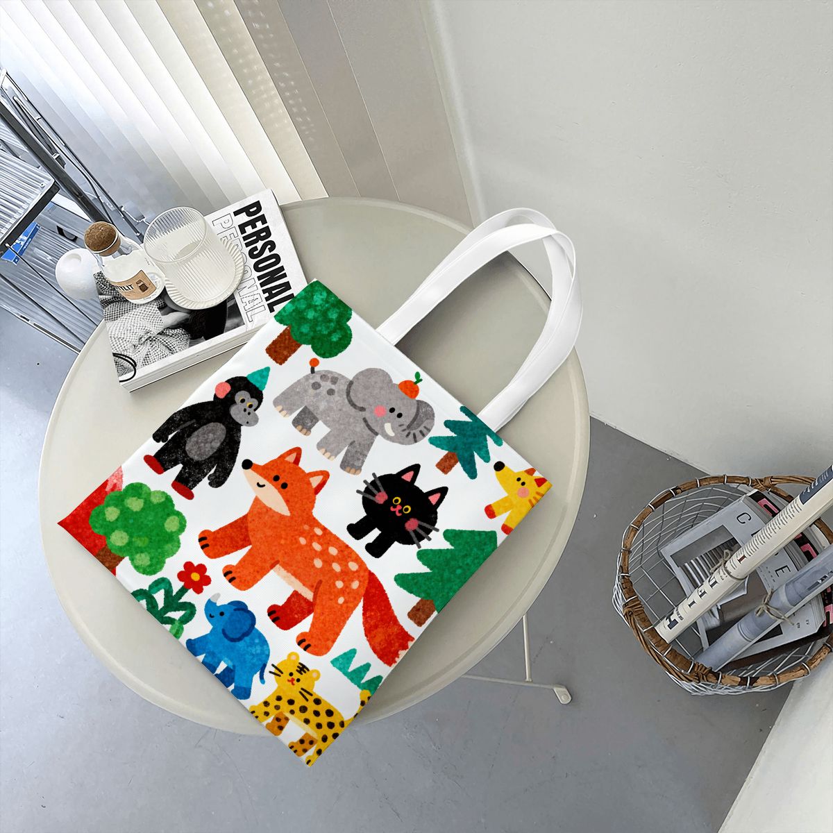 Bolsa Tote de Lienzo