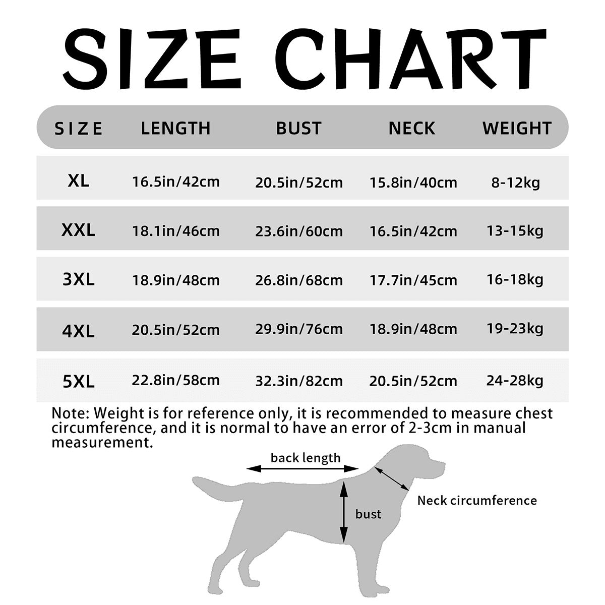 大型犬用ドッグTシャツ
