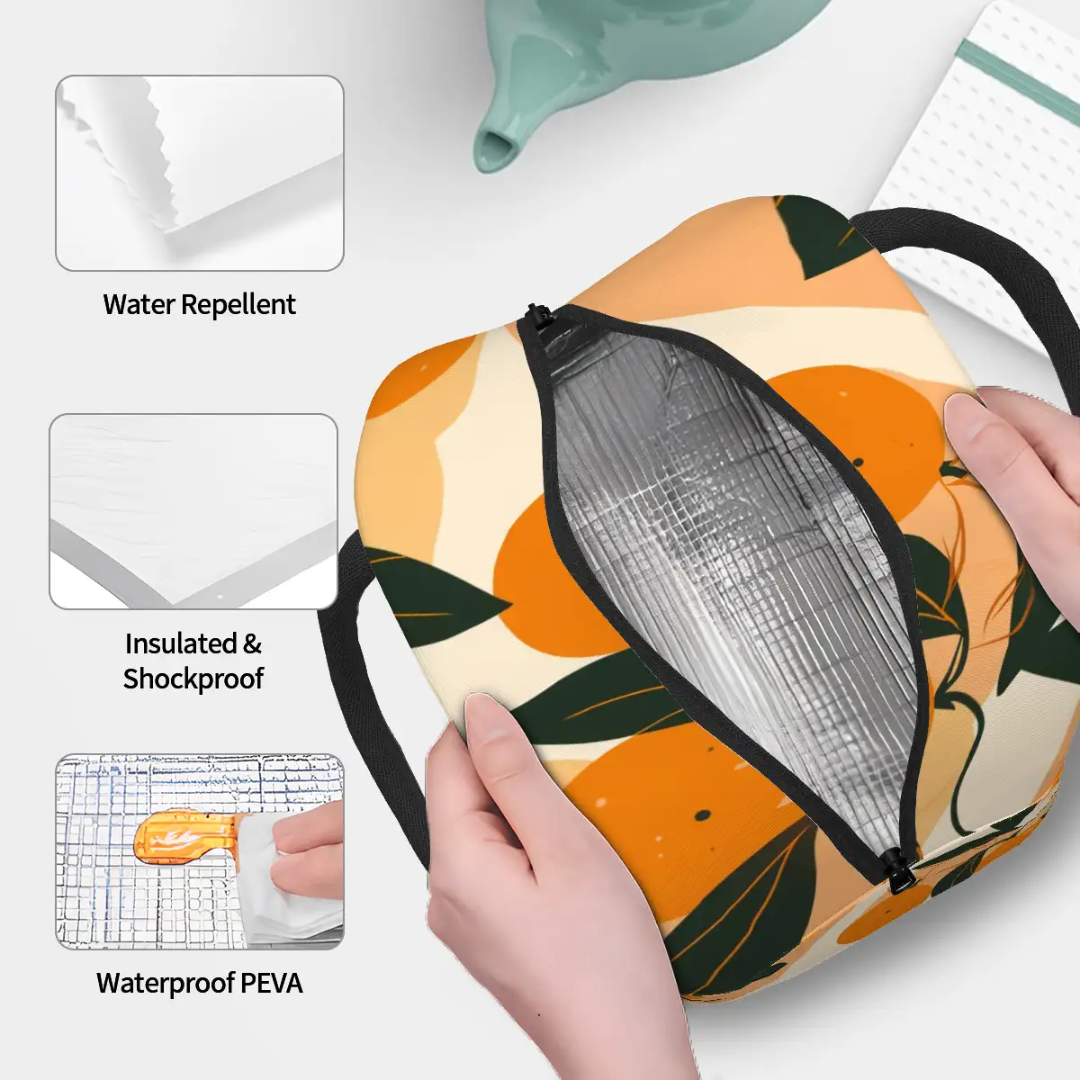 Large Insulated Lunch Bag