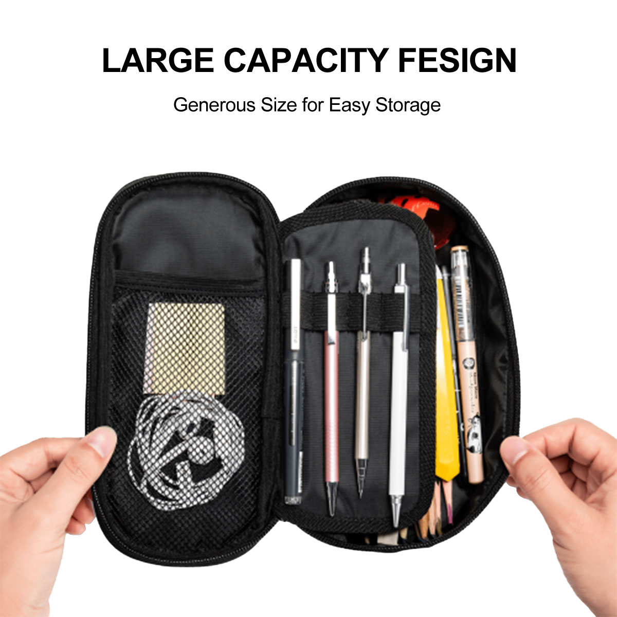 Oxford Cloth Large Capacity Pencil Case