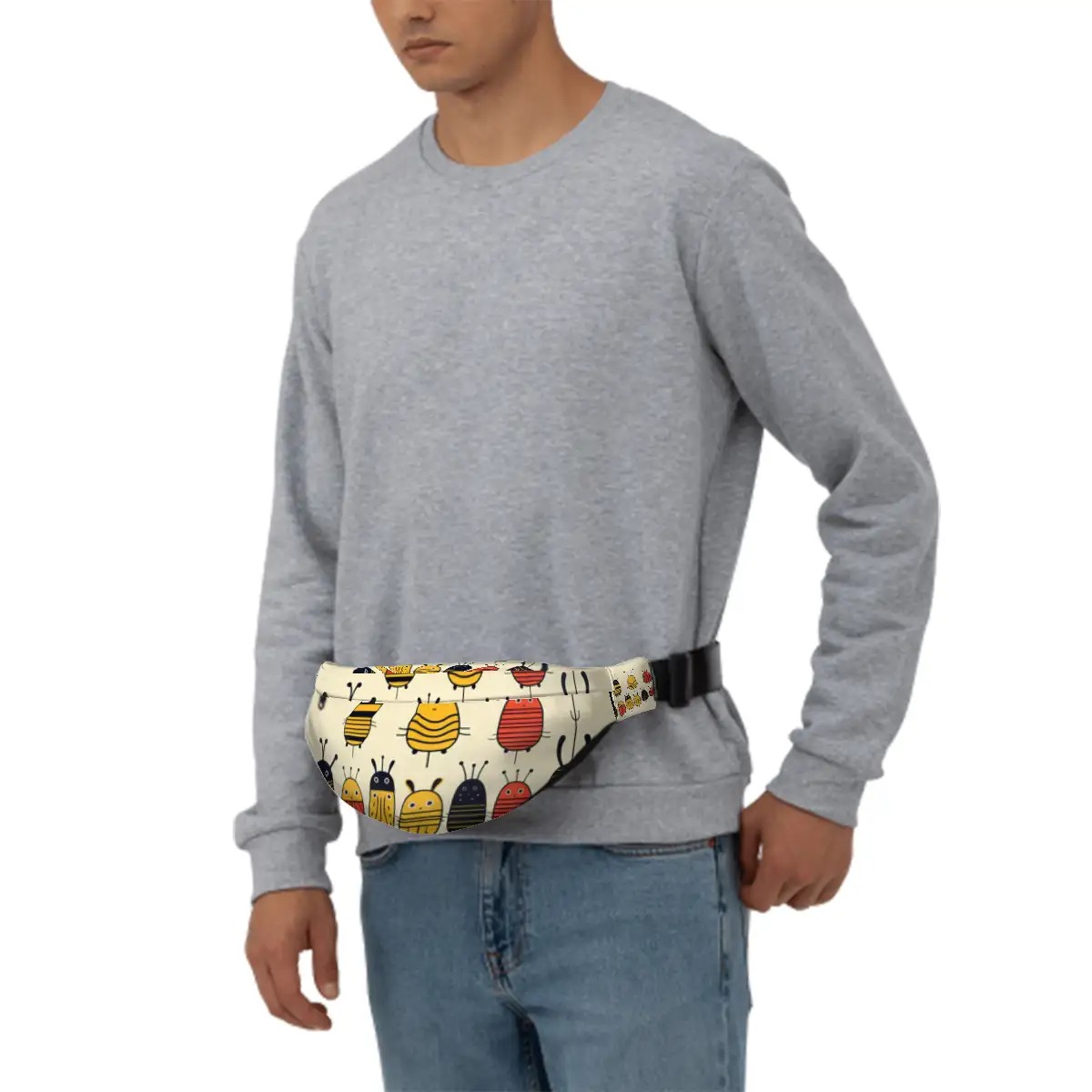 Large Outdoor Crossbody Fanny Pack