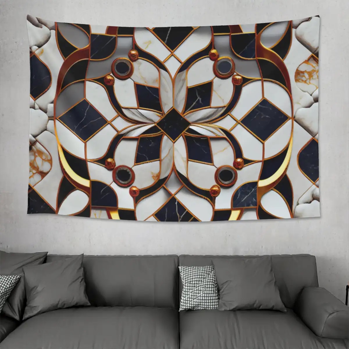 Horizontal Lightweight Wall Tapestry for Bedroom (4:3)