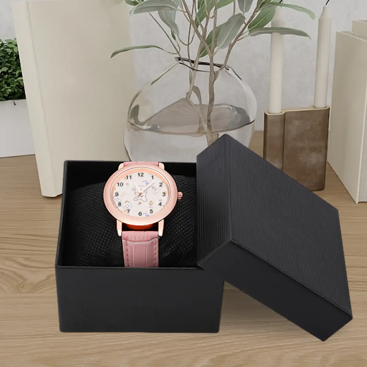 Watches for Women with Leather Strap