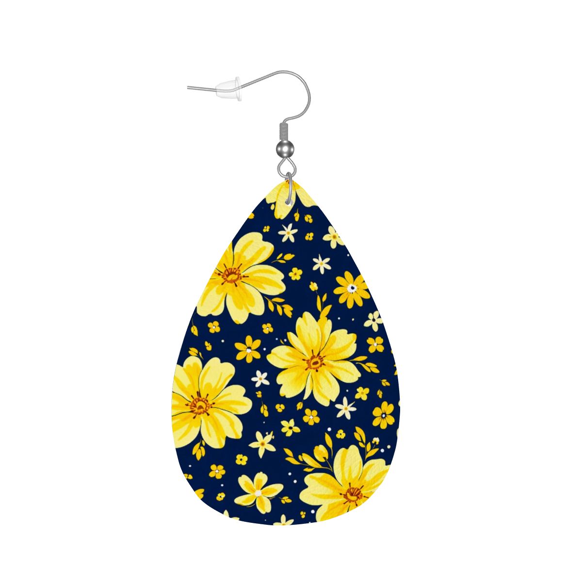 Orecchini a goccia in pelle