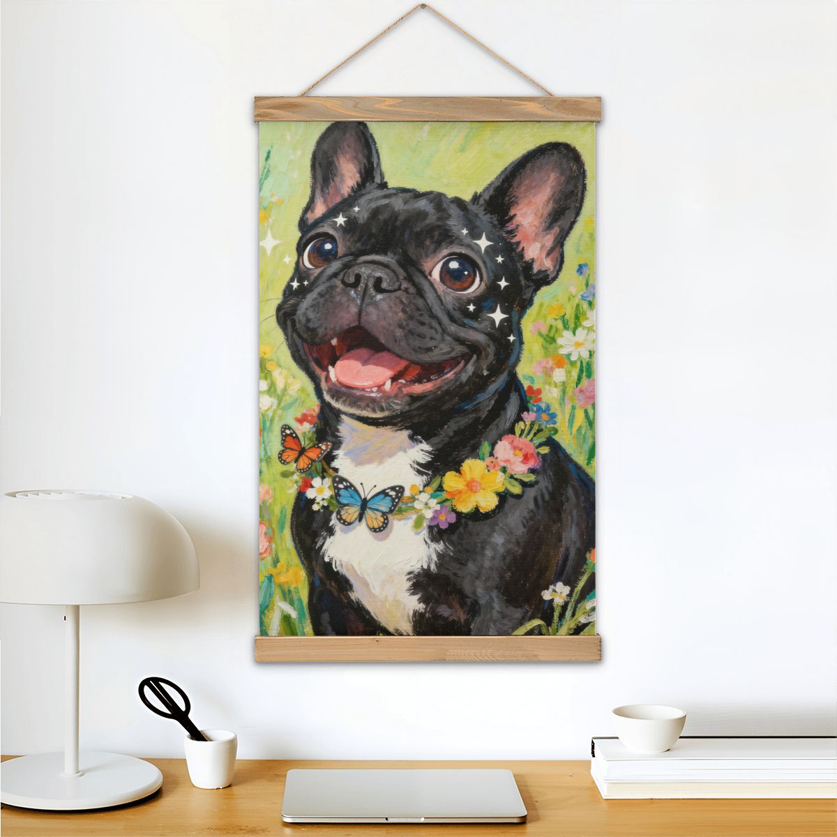 Arte de Pared en Lienzo de Lino