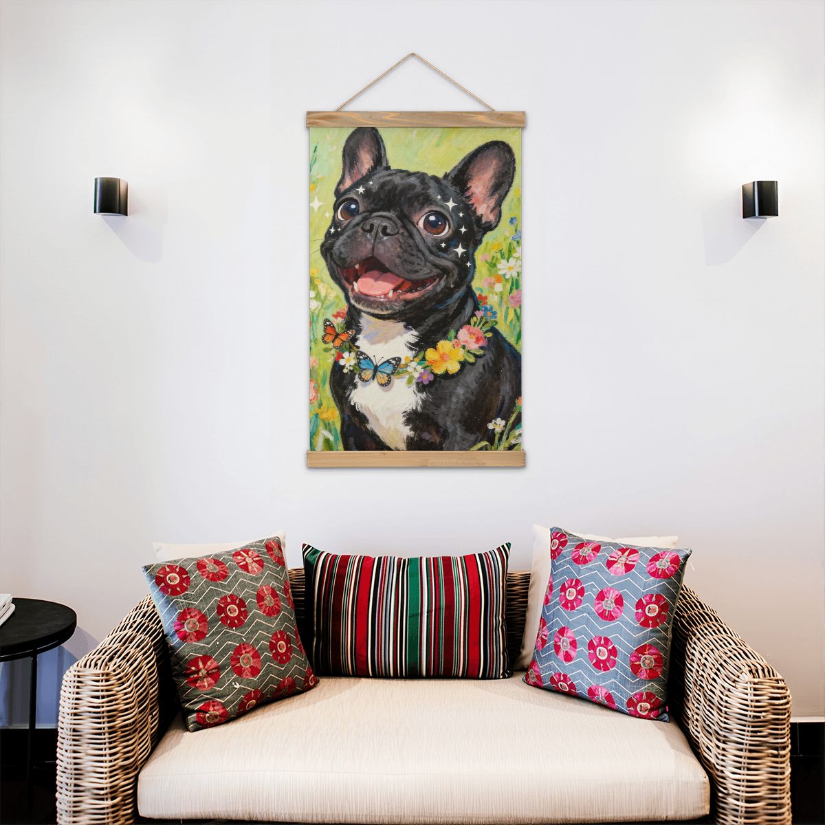 Arte de Pared en Lienzo de Lino