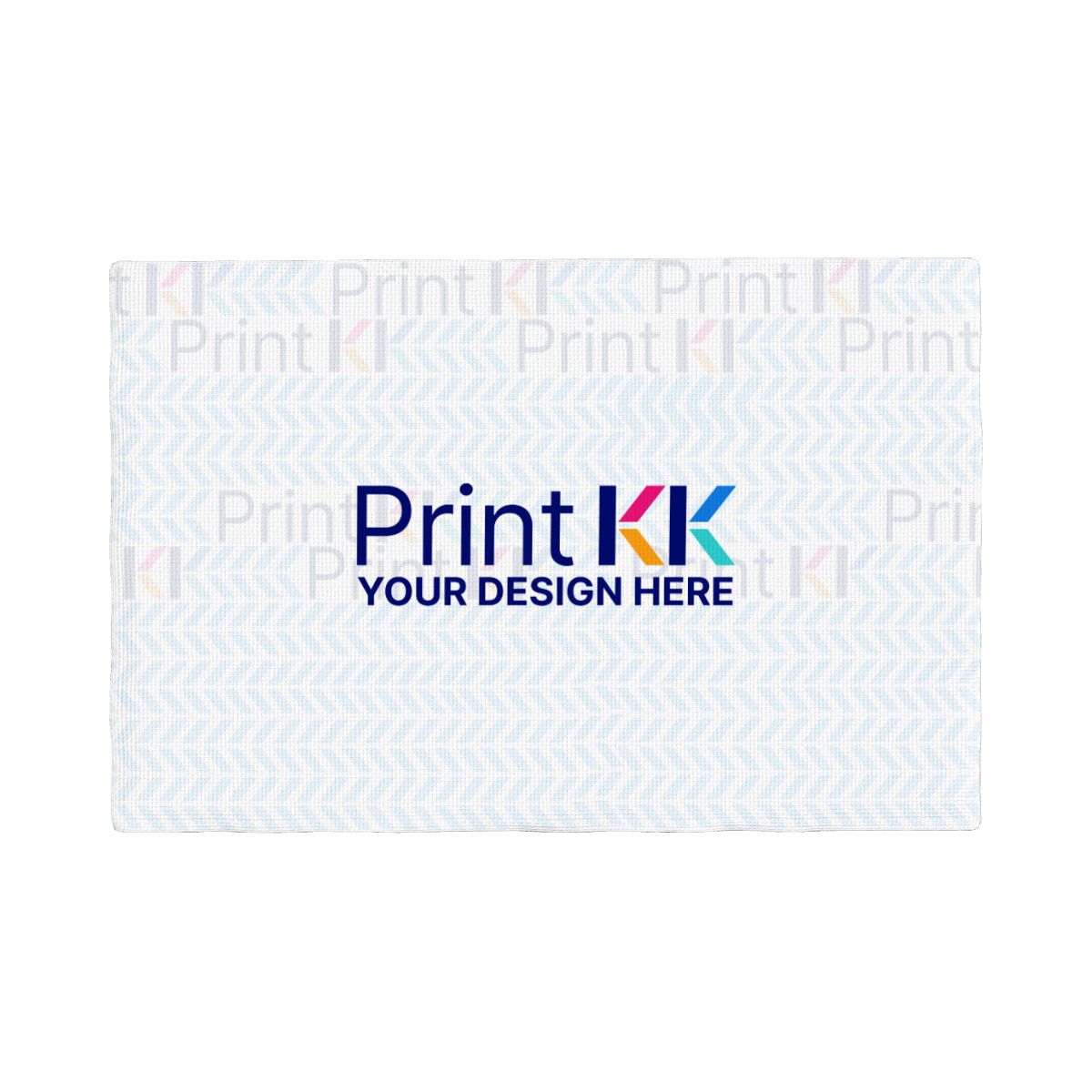 Manteles individuales de imitación lino de doble capa