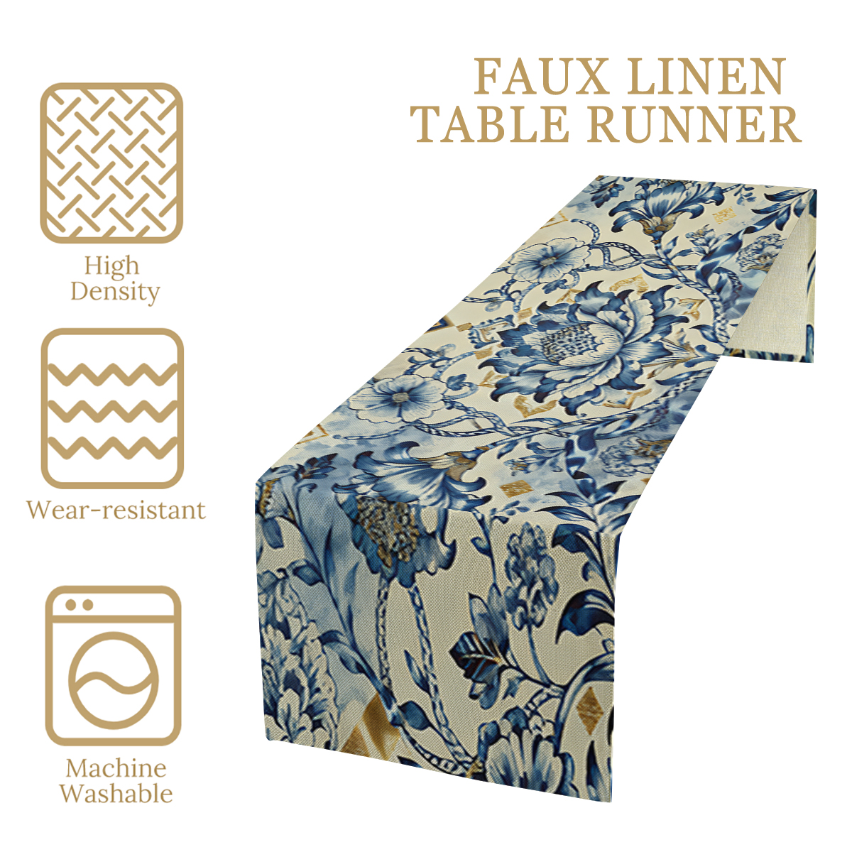 Chemin de table en lin