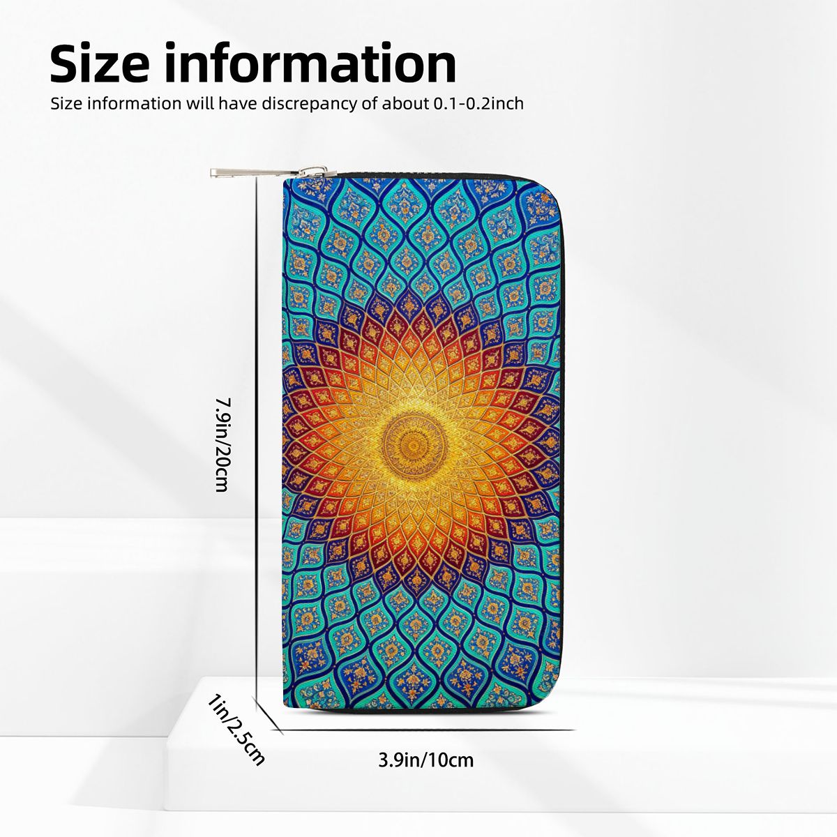 ロングレザークラッチウォレット