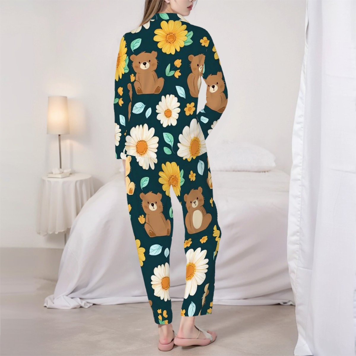 Long Sleeved Pajamas for Women Set