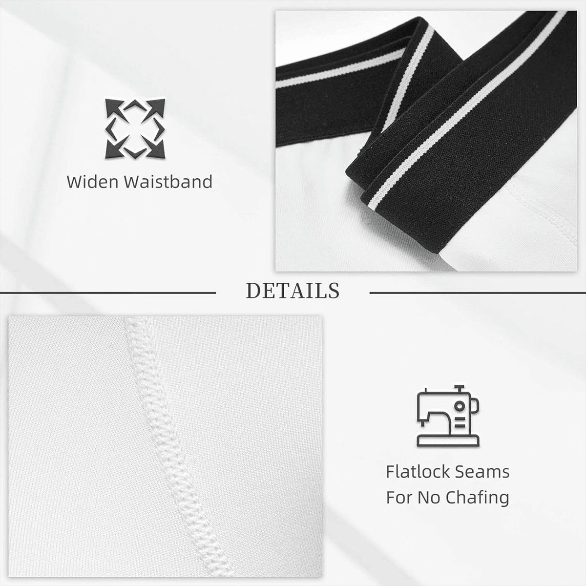 メンズボクサーブリーフ　ロング丈