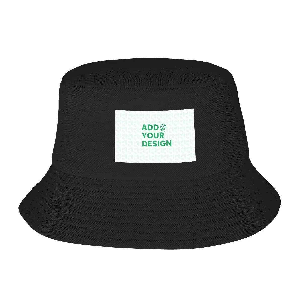 Double Layer Bucket Hat (Area Pattern)