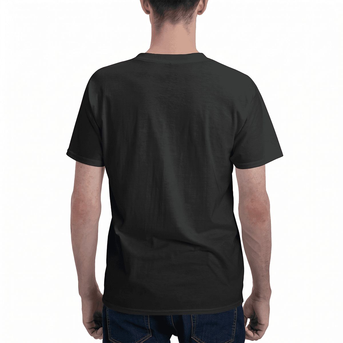 メンズ コットン クルーネック Tシャツ (英国製)