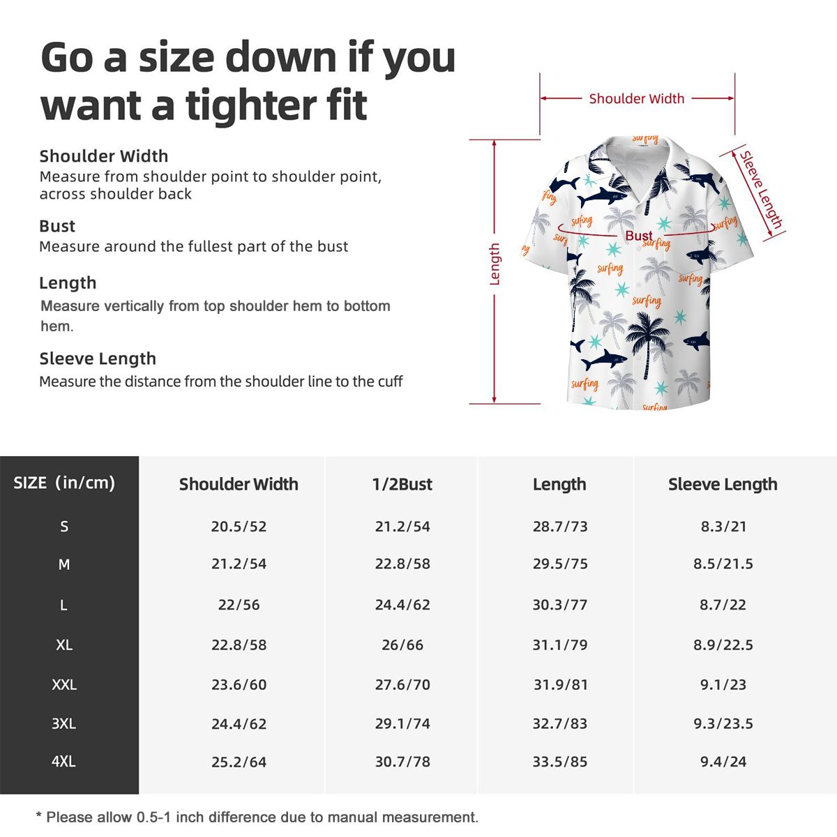 Men's Cuban Collar Short Sleeve Shirt