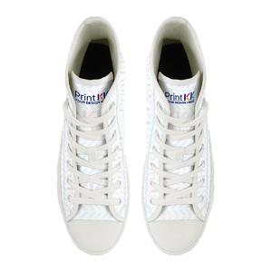 Men's High Top Canvas Shoes (Customized Tongue)