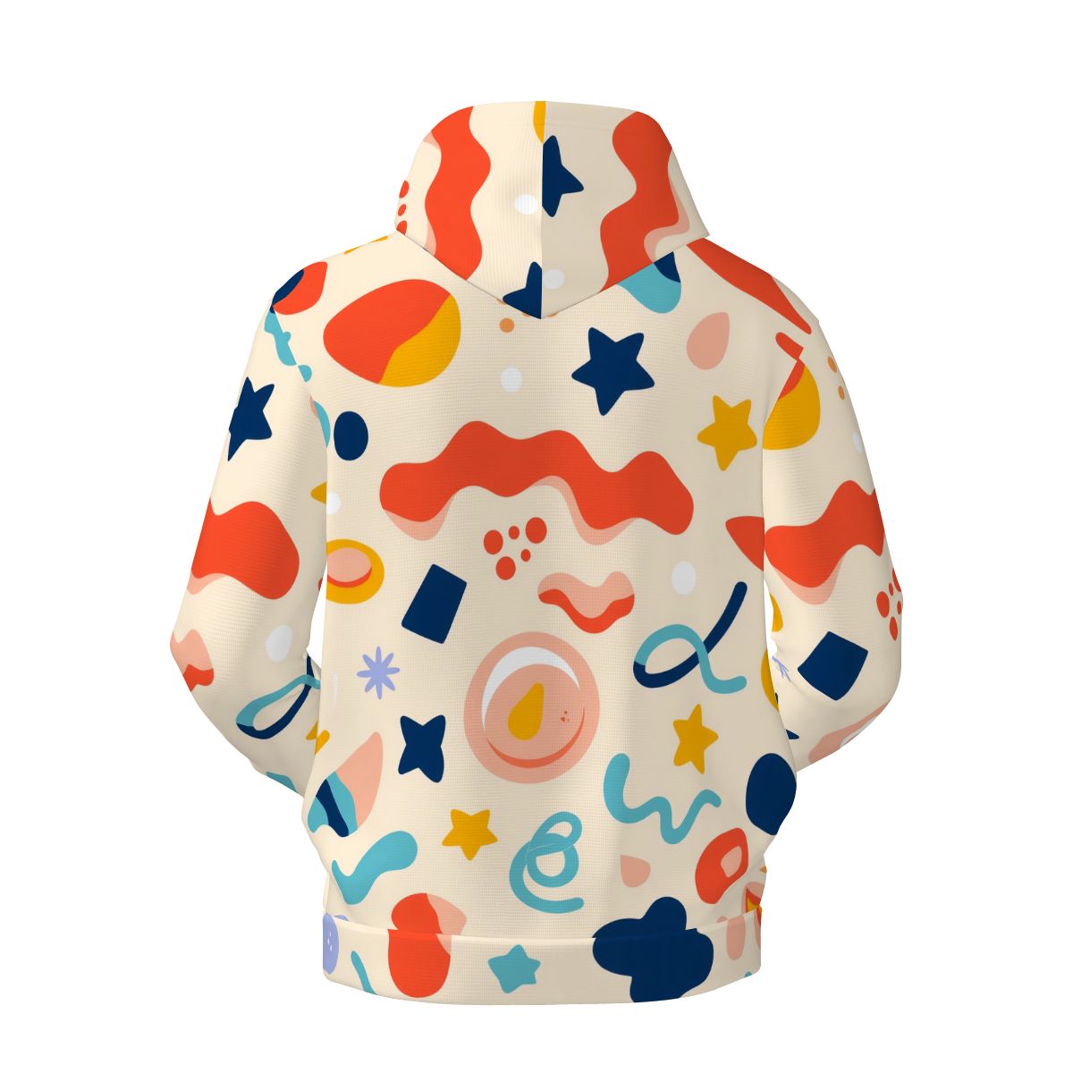 Felpa con cappuccio da uomo con tasche Servizi personalizzati