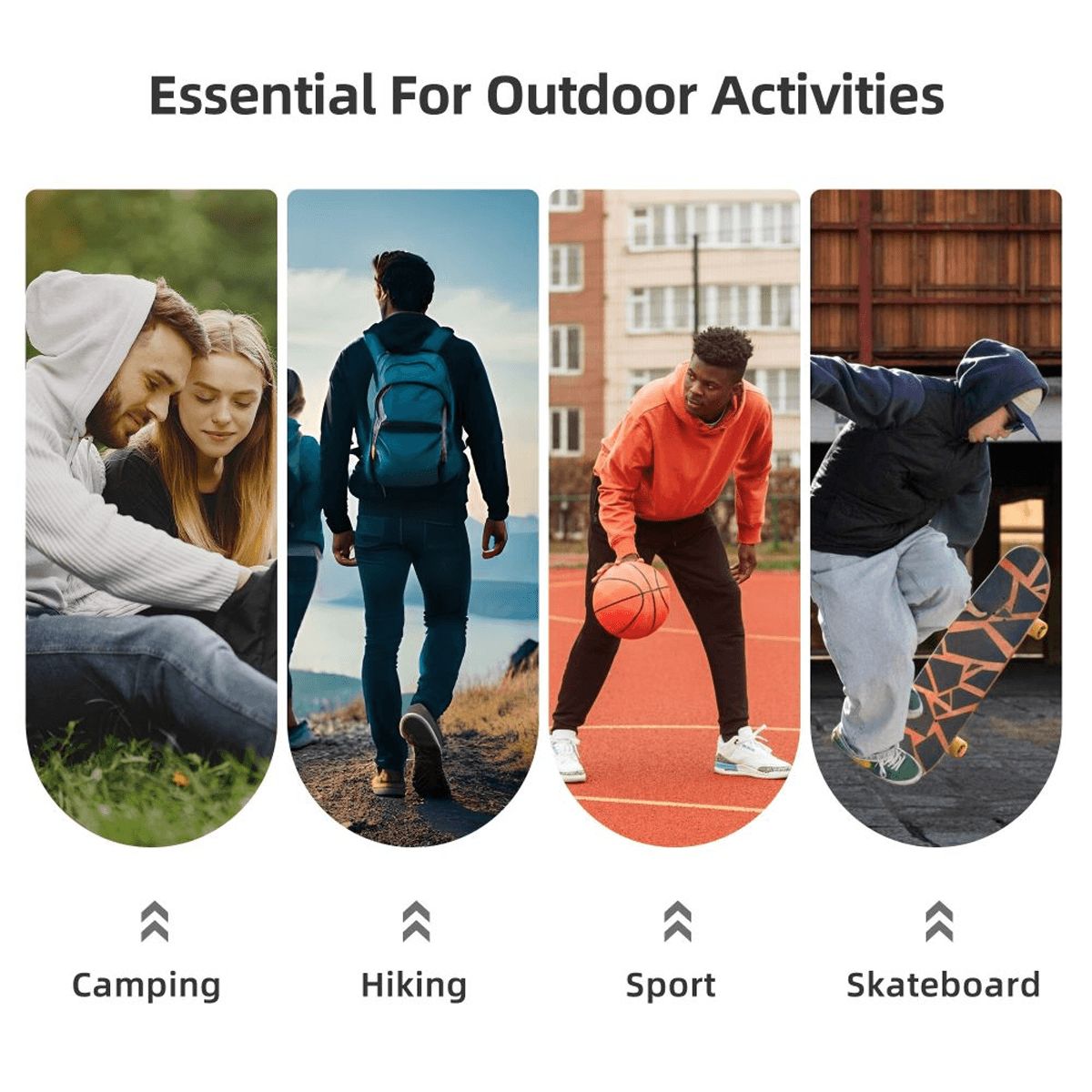 Felpa con cappuccio da uomo con tasche Servizi personalizzati