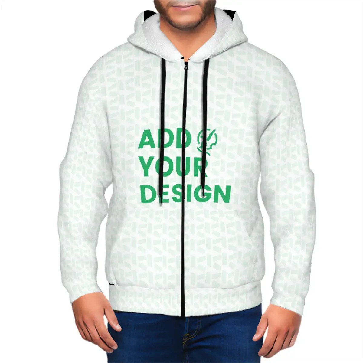 Men's Zip-Up Hoodie