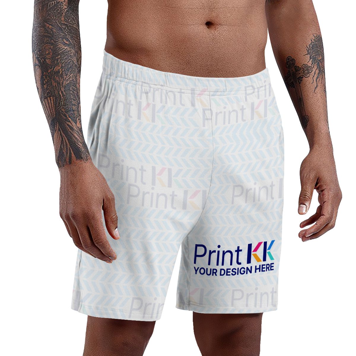 Men's Knee-Length Pajama Shorts