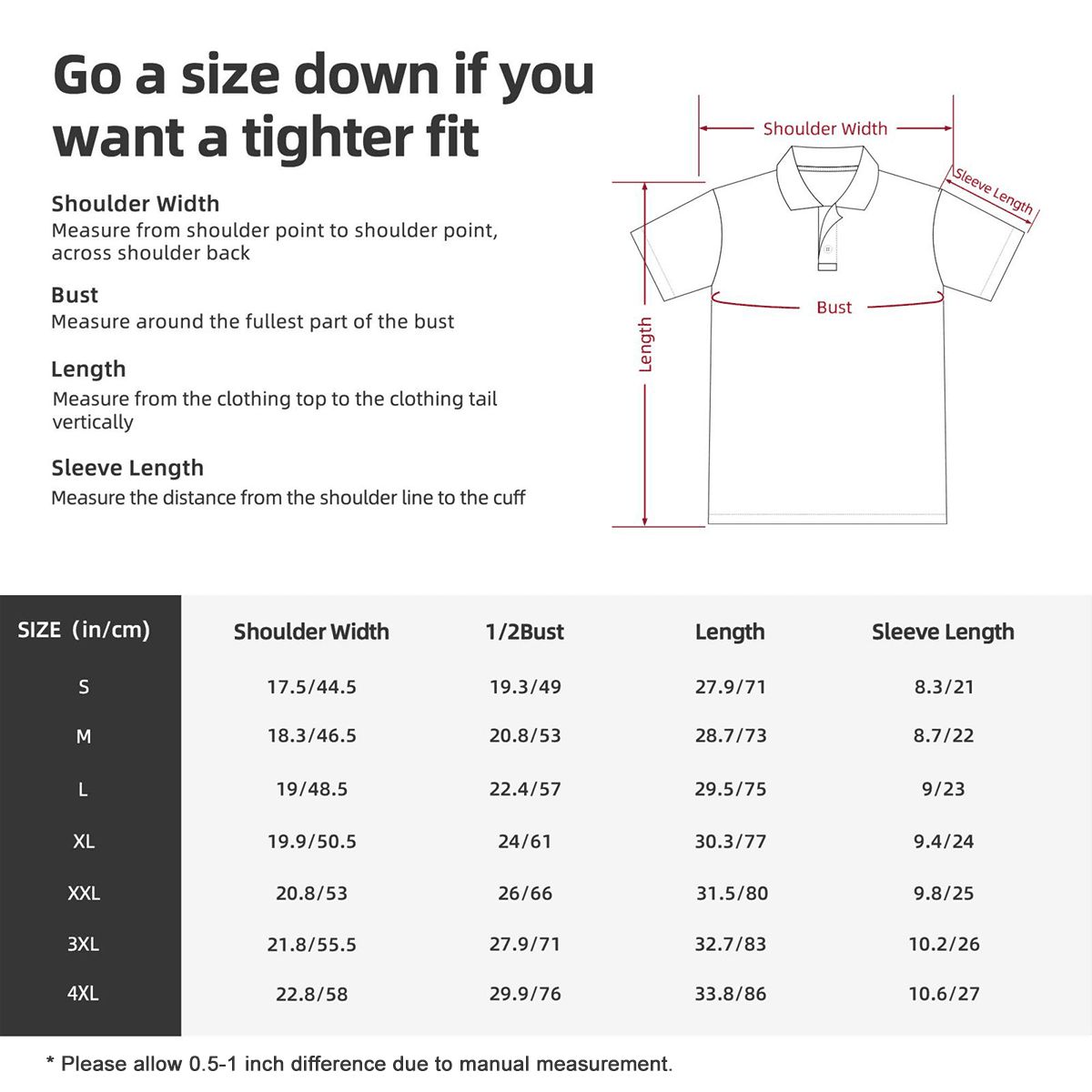 Men’s Short Sleeve Casual Polo Shirt