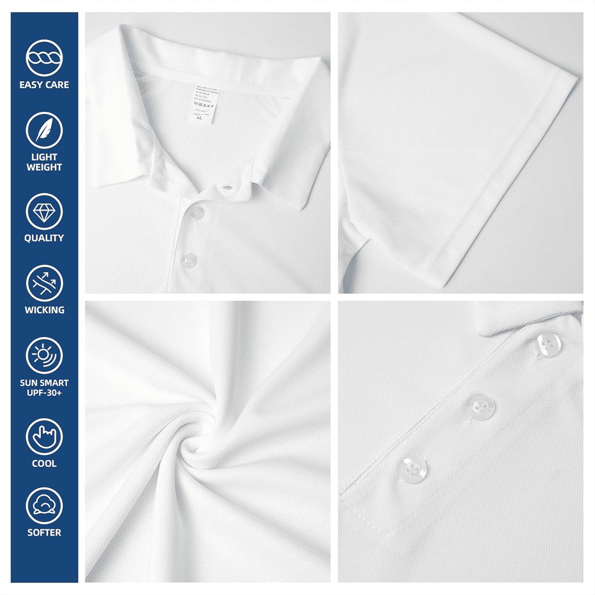 Men’s Short Sleeve Casual Polo Shirt