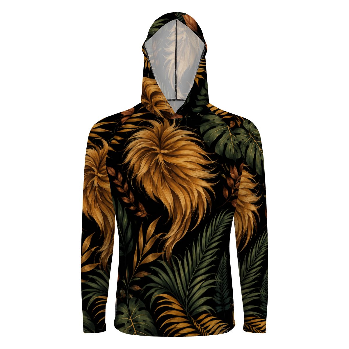 Tee à capuche en soie glacée pour homme